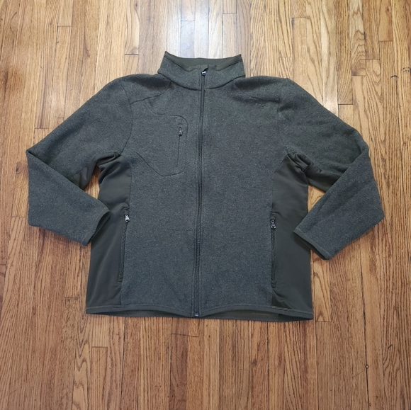 Ralph Lauren Other - Ralph Lauren RLX Mens Wool Blend Zip Up Jacket Size L Green Hybrid